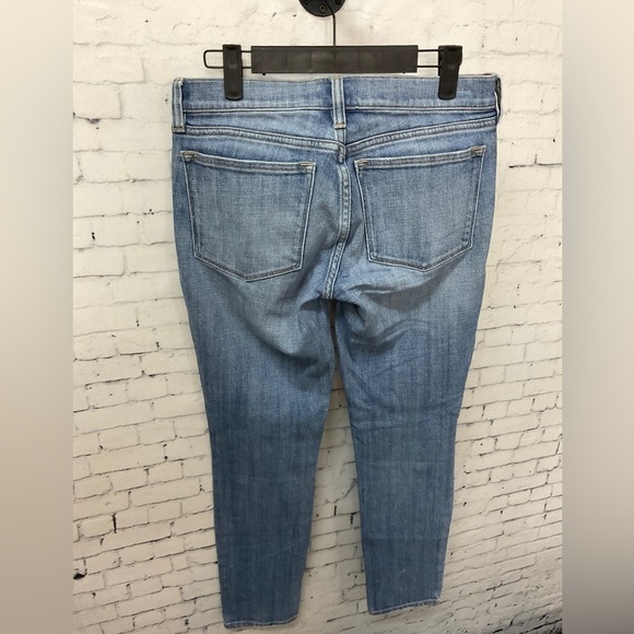 J CREW Jeans Women Medium Rise Skinny Light Wash Casual Stretch Pant Sz 24 T2 - Picture 7 of 10